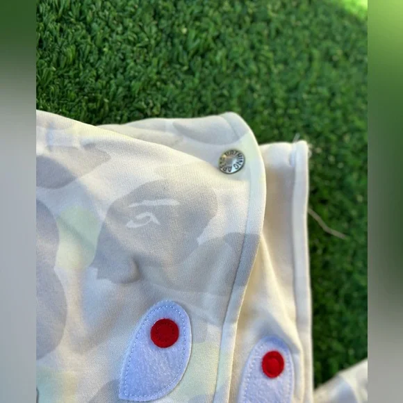 Bape Double Hoodie Space Camo Shark Full Zip